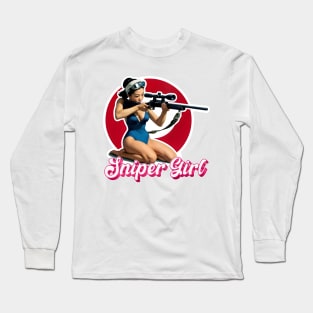 Sniper Girl Long Sleeve T-Shirt